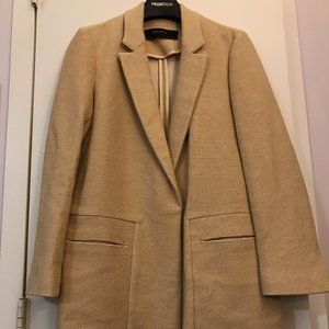 Zara - Beige Line Coat